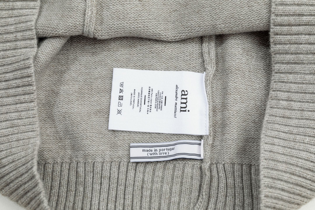 2026 AMI PARIS Collar Sweater