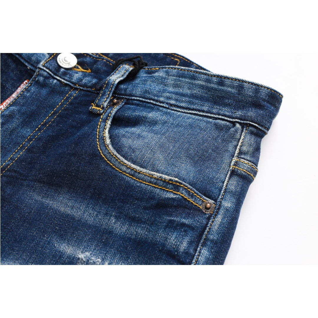 dsquared2 Fashion Holes Jeans