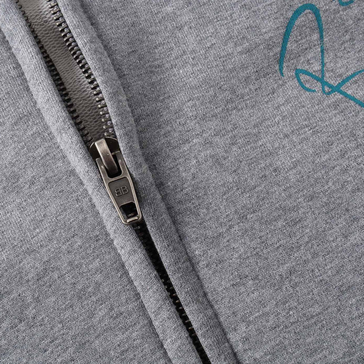 Balenciaga New LOGO Gray Hoodie