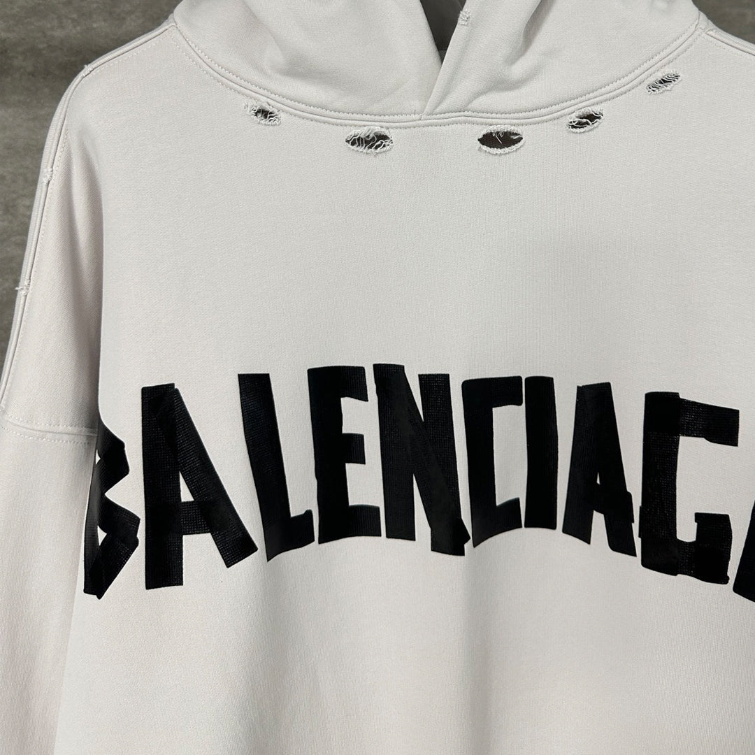 Balenciaga Couples Loose Fit Hoodie