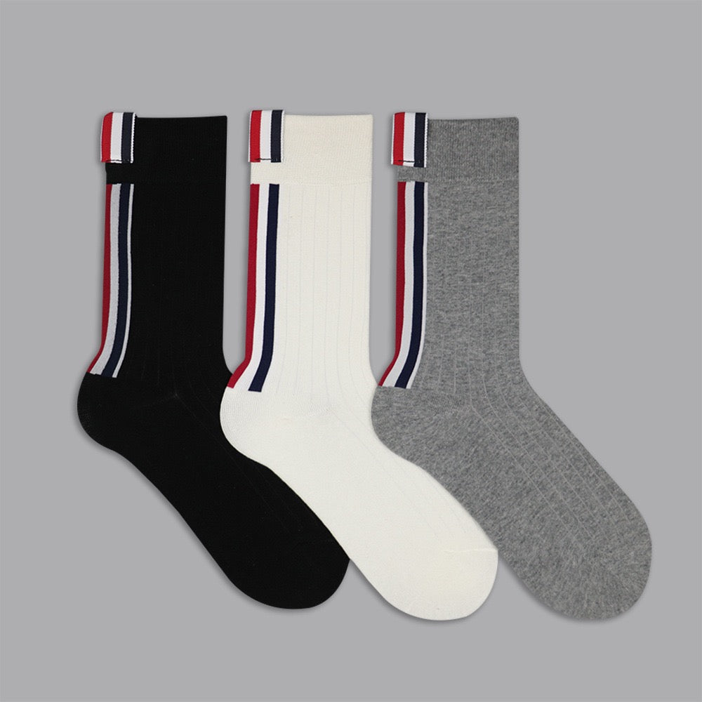 Thom Browne Four stripe socks