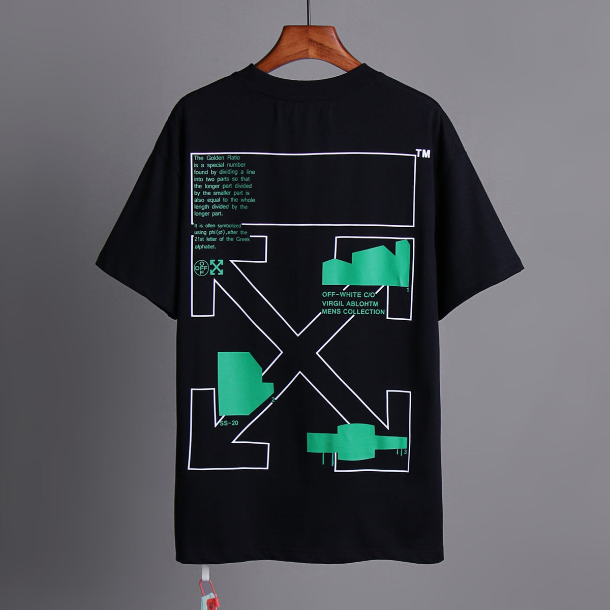 OFF-White Arrow logo print T-shirt#73