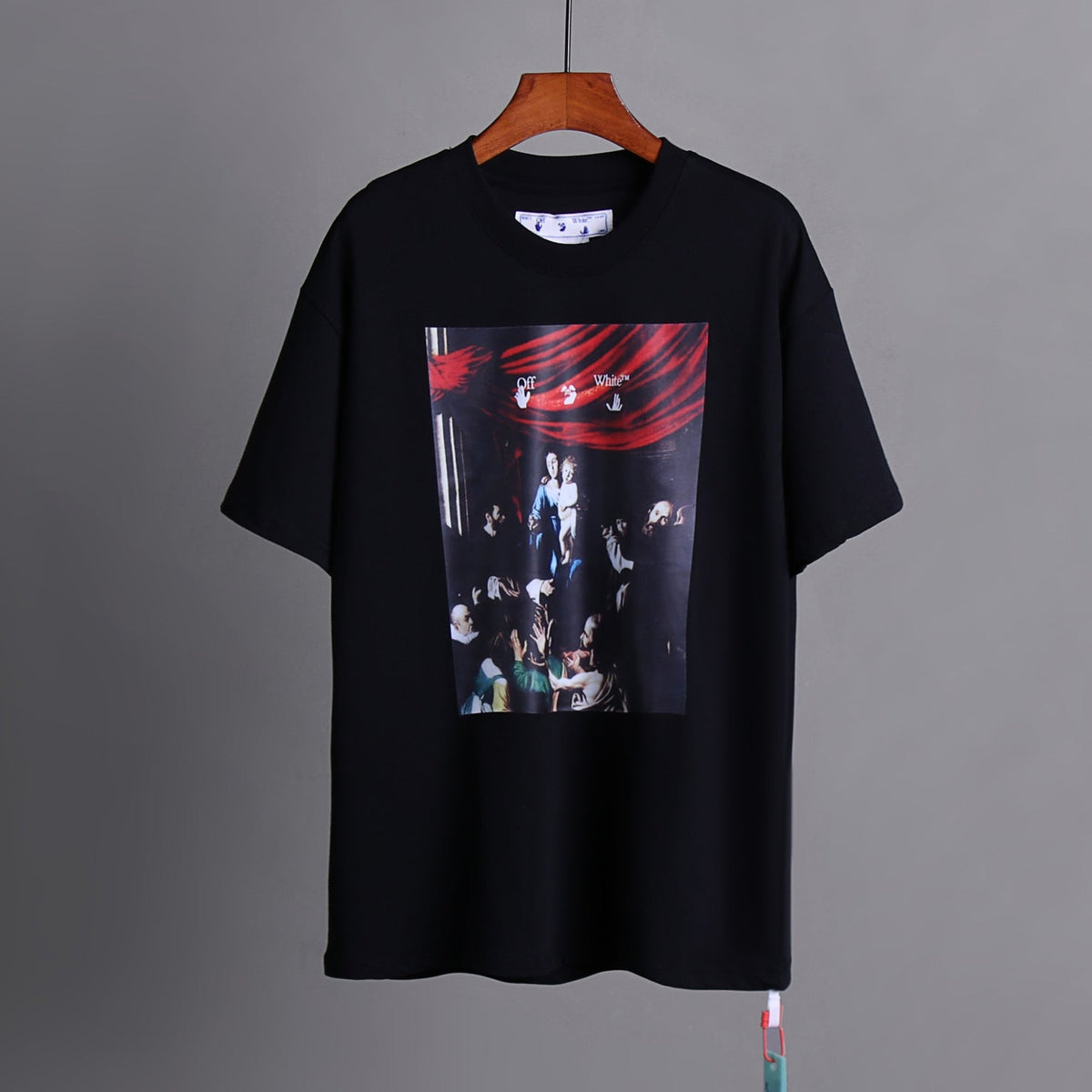 OFF-White Arrow logo print T-shirt#90