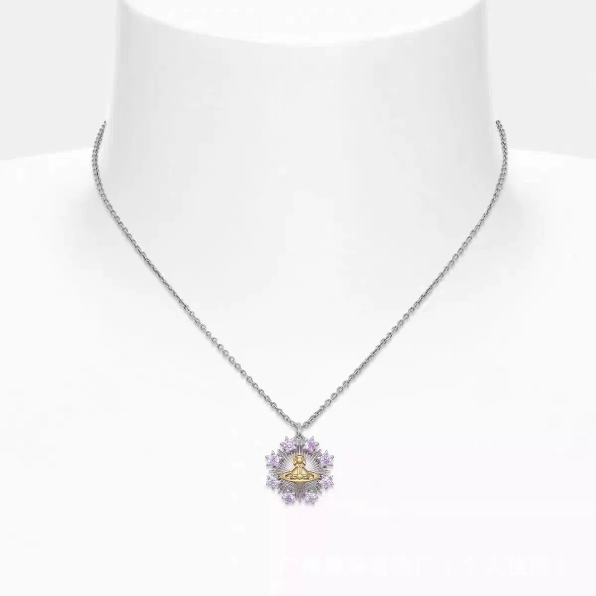 Vivienne Westwood 2026 Snowflake Rhinestone Necklace