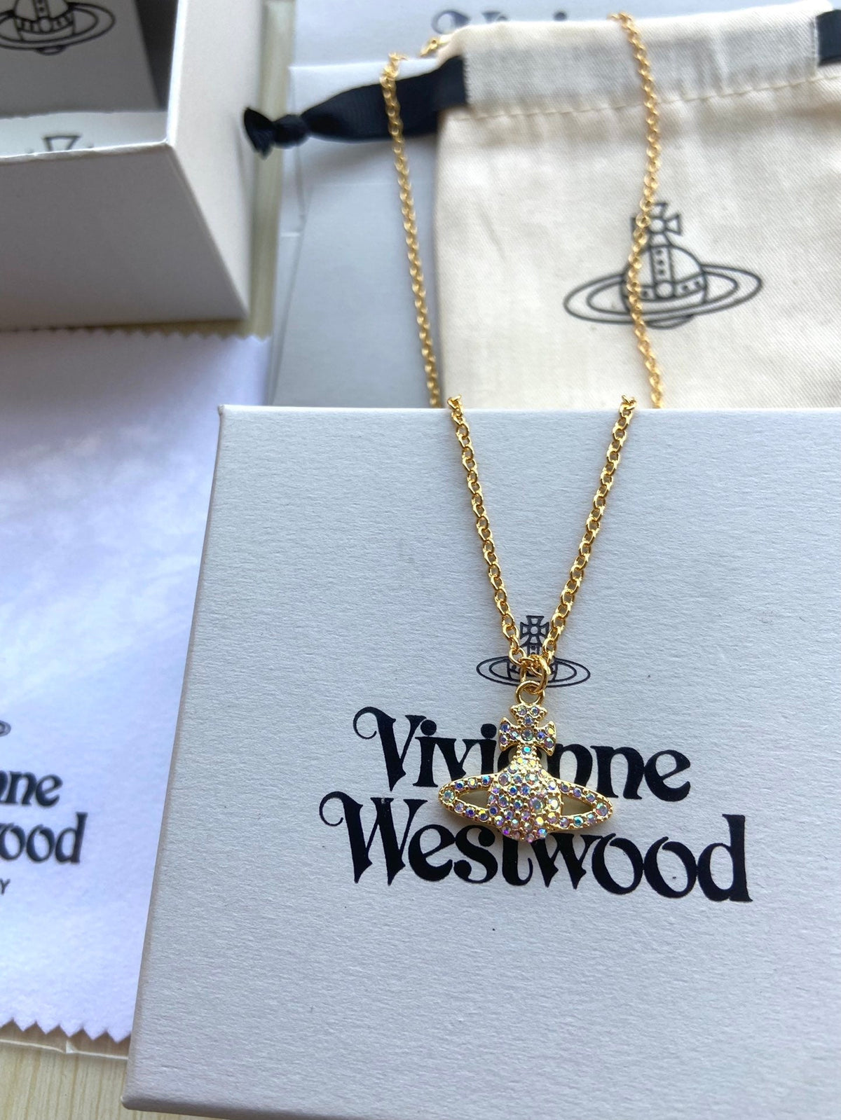 Vivienne Westwood 2026 Rhinestone Collar Necklace