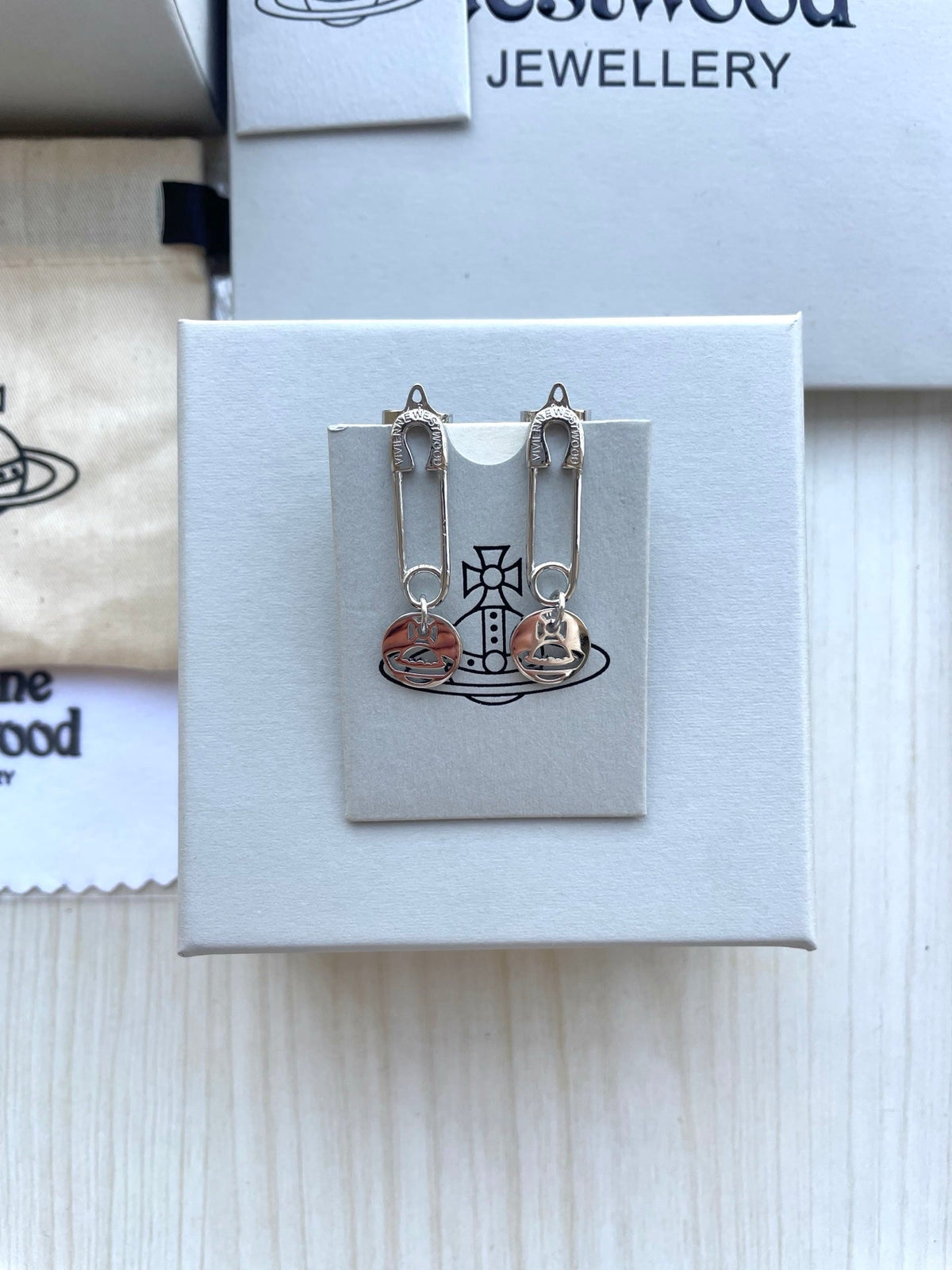 Vivienne Westwood Safety Pin Studs