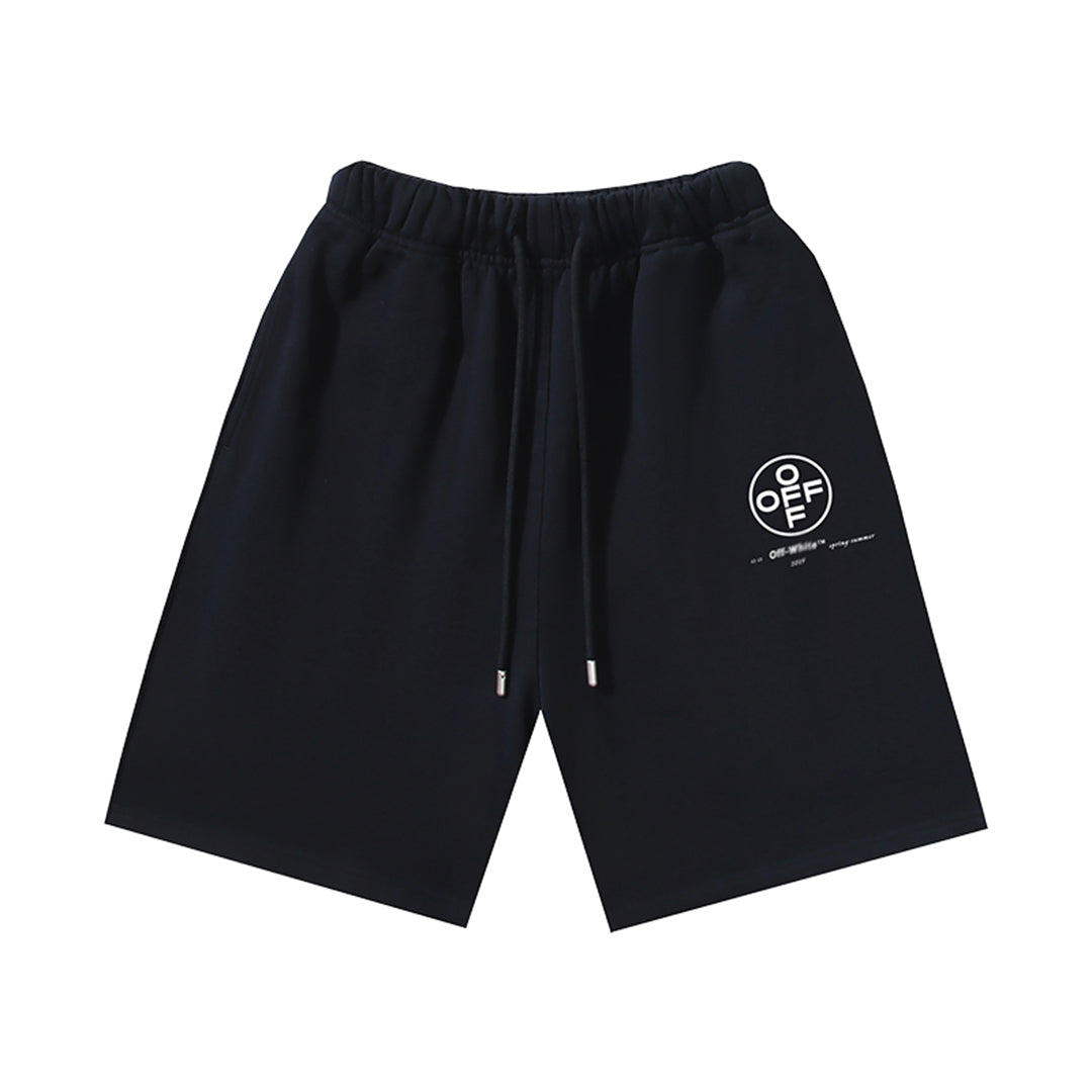 Off-White arrow print shorts#11