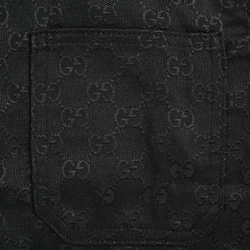 Gucci GG Monogram Short-Sleeve Shirt