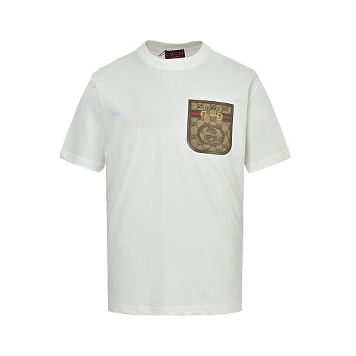 Gucci GG Supreme Horsebit Patch Pocket T-Shirt