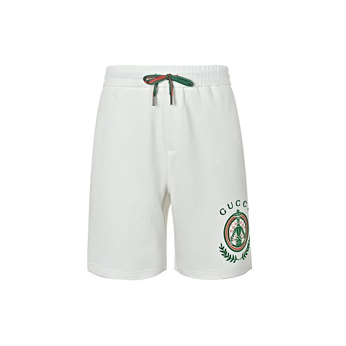 Gucci Crest Embroidered Drawstring Shorts