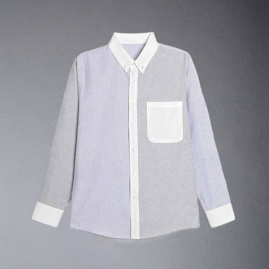 Thom Browne Blue striped shirt
