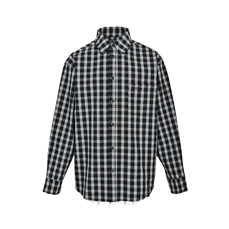 Balenciaga Cotton Shirt with Glass Fiber Trim