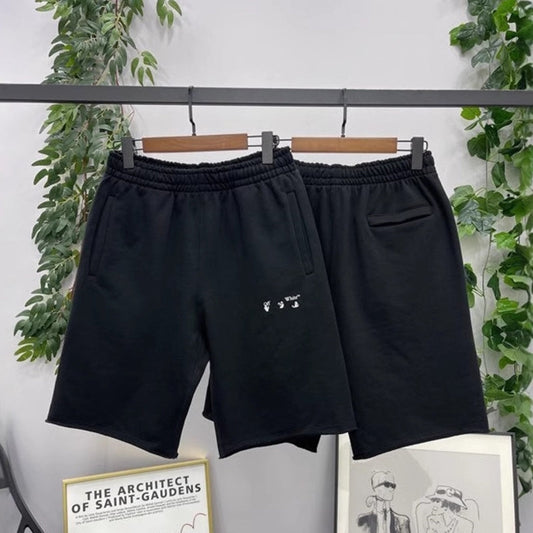 Off-White arrow print shorts#14