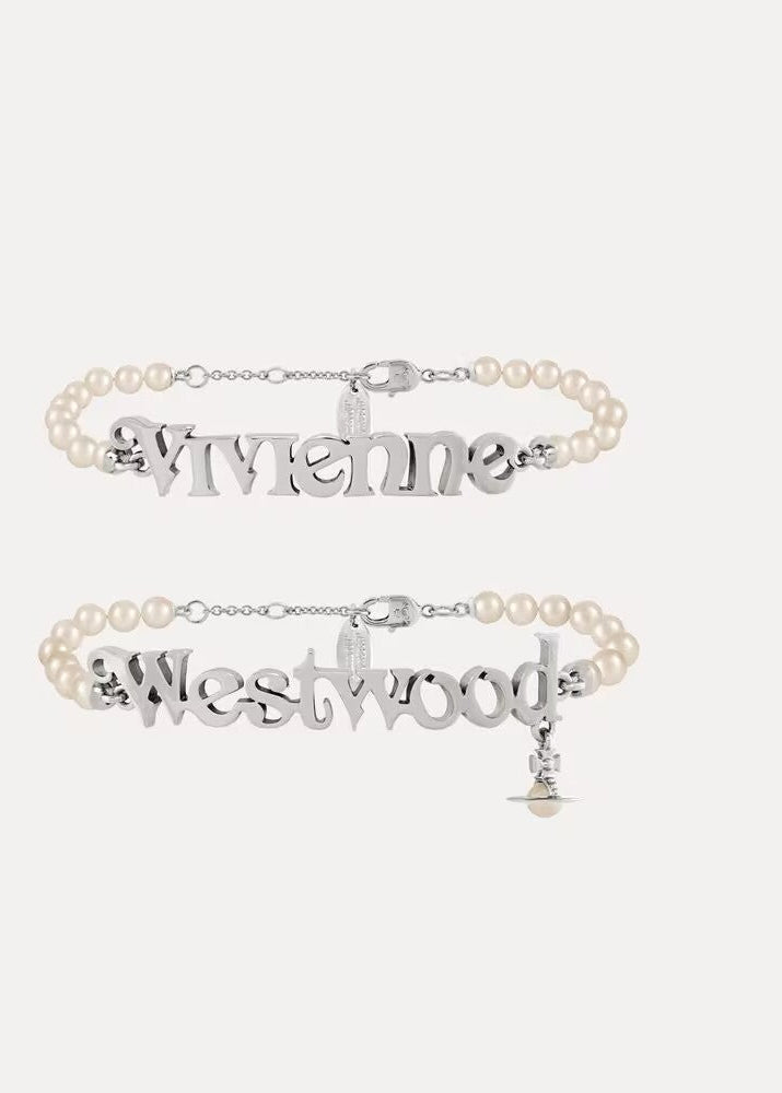 Vivienne Westwood 2026 Pearl Letter Bracelet