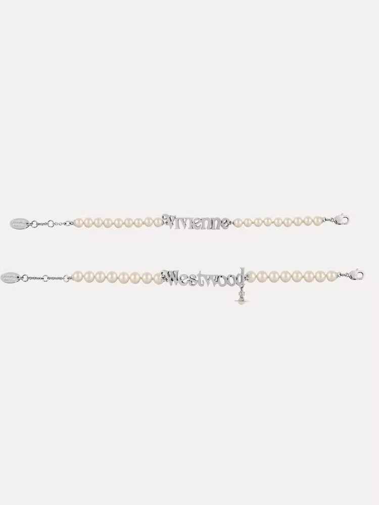 Vivienne Westwood 2026 Pearl Letter Bracelet
