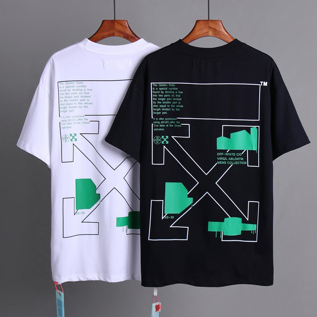 OFF-White  Arrow logo print T-shirt#73