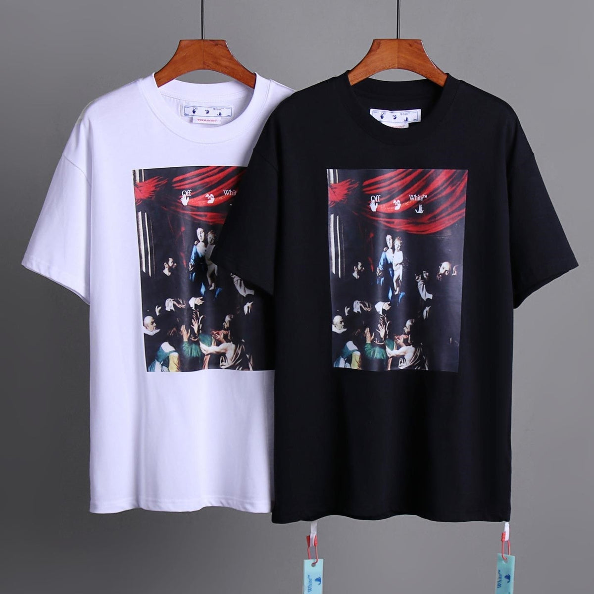 OFF-White  Arrow logo print T-shirt#90