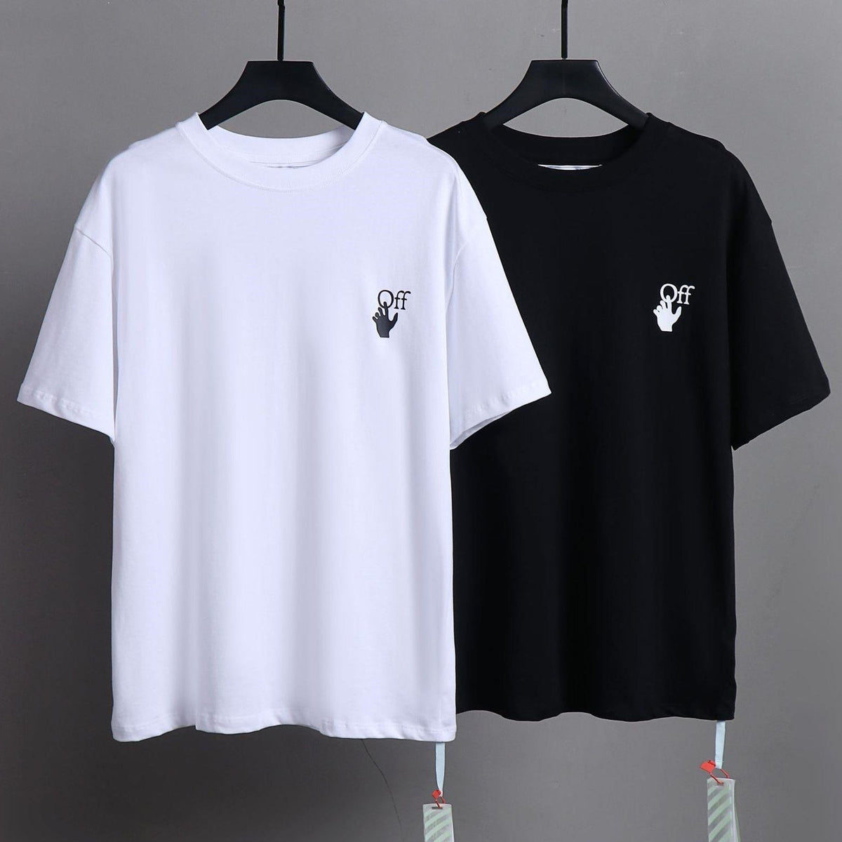 OFF-White  Arrow Logo Cotton T-shirt#68