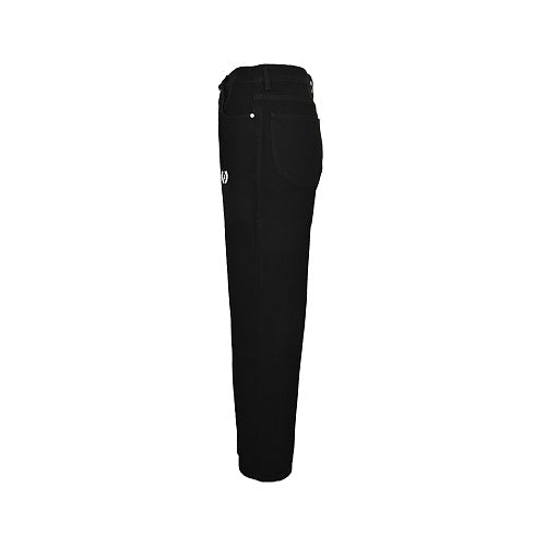 Balenciaga Glass-Fibre Trim Cotton Pants