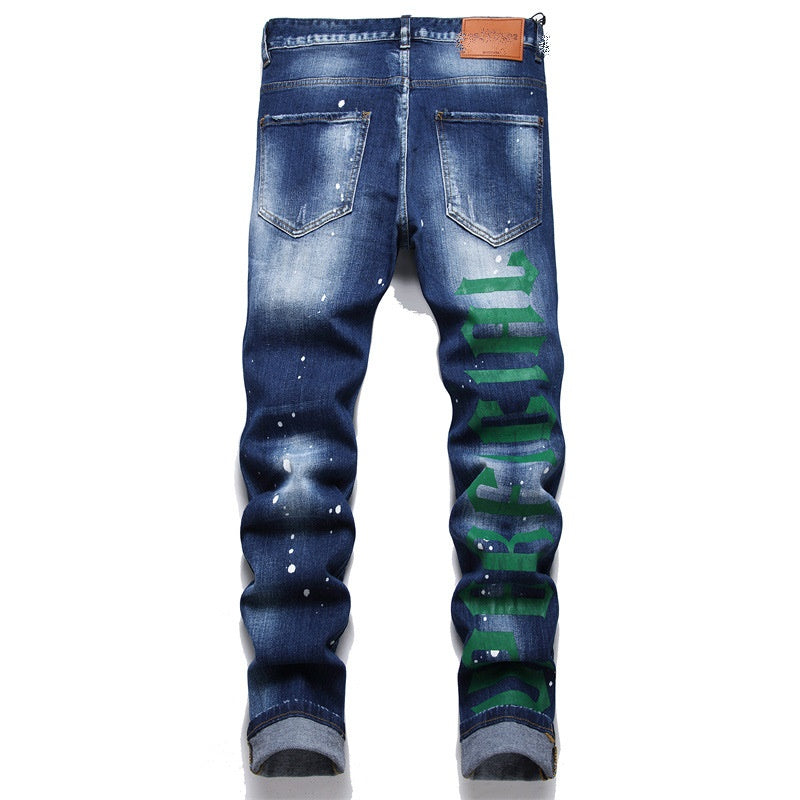 dsquared2 cut cotton bomb Jeans