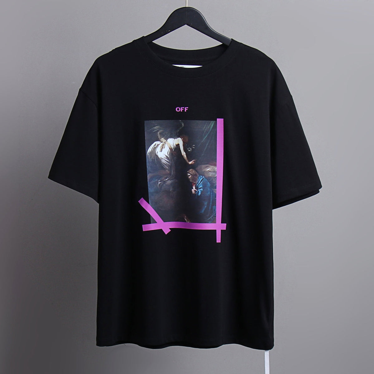 OFF-White  Arrow Logo Cotton T-shirt#70