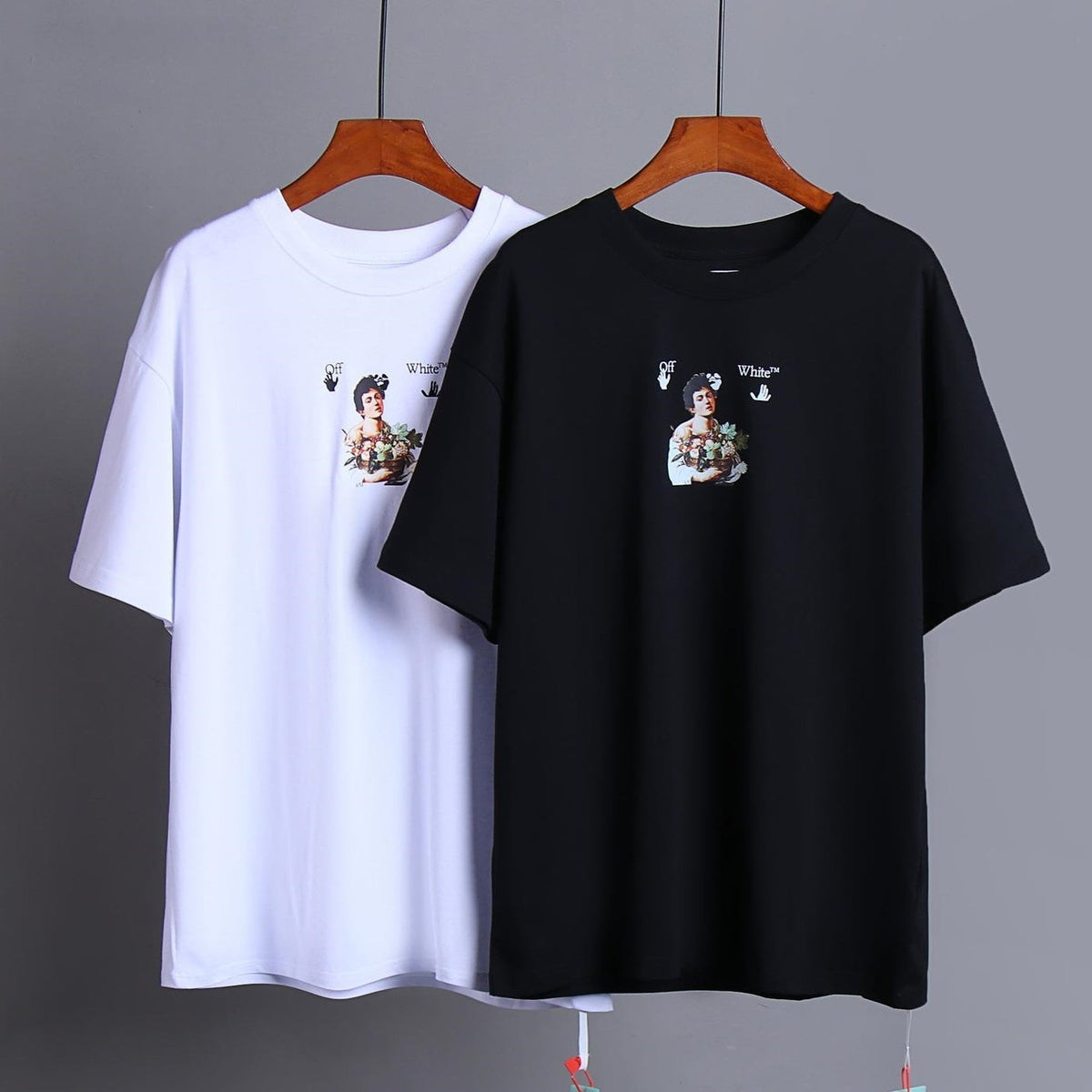 OFF-White Arrow logo print T-shirt#84