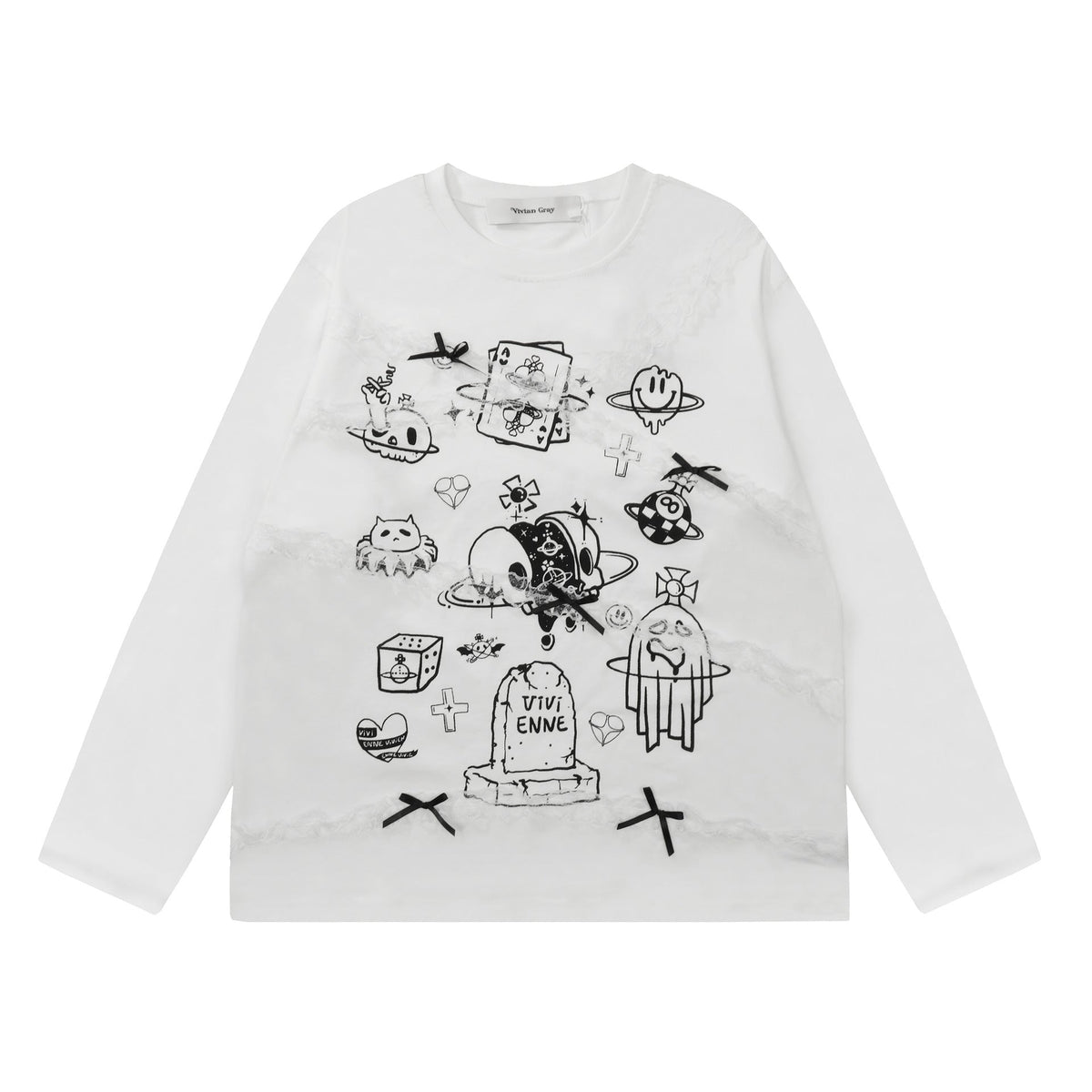 Vivienne Westwood 2026 Graffiti-Style Casual Sweatshirt