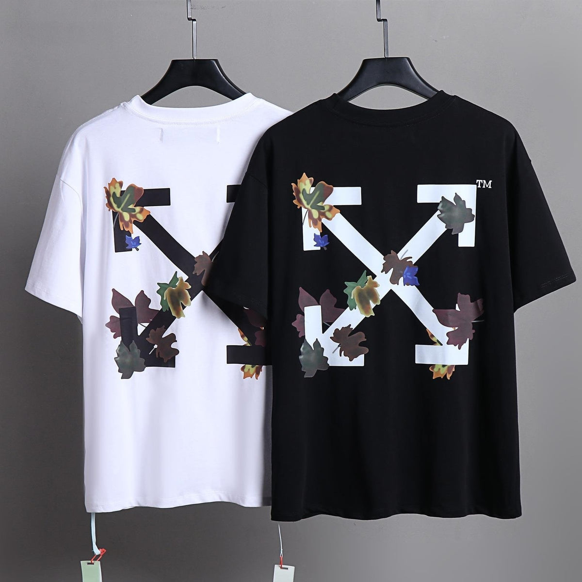 OFF-White  Arrow logo print T-shirt#82