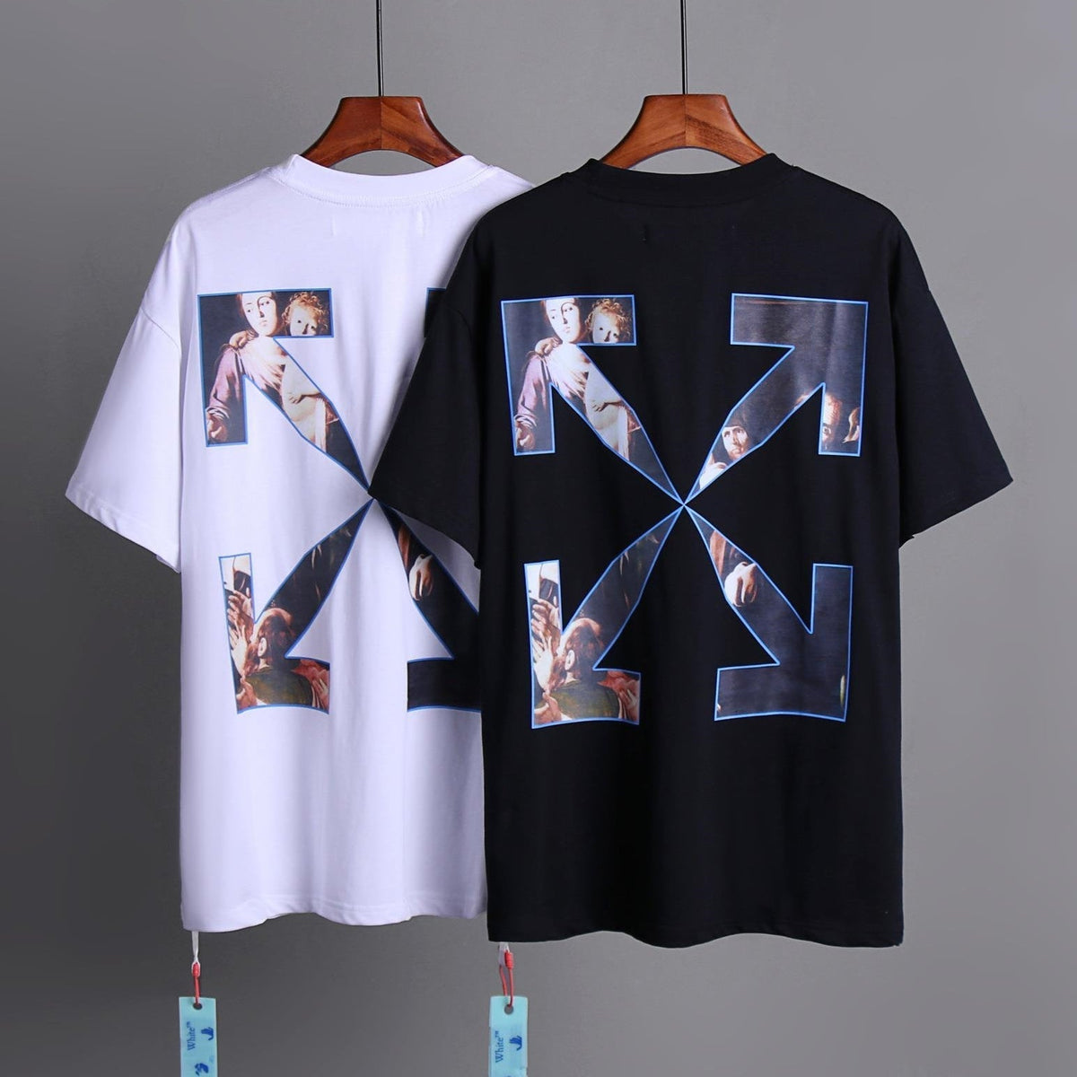 OFF-White  Arrow logo print T-shirt#90