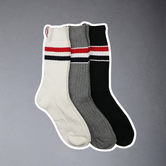 Thom Browne Four stripe socks