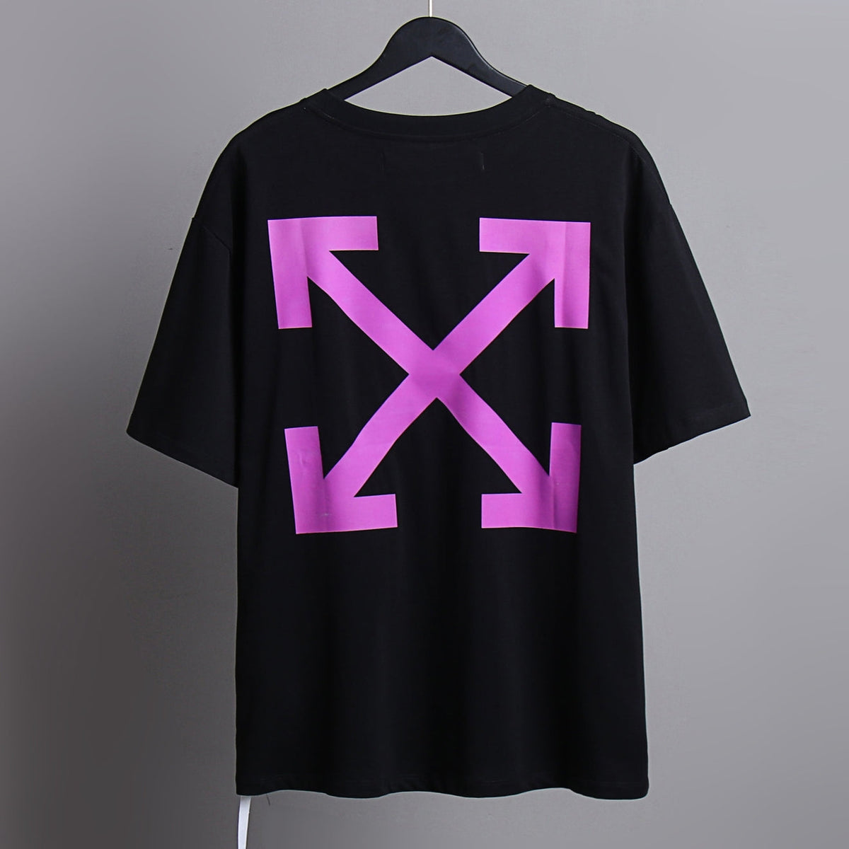 OFF-White  Arrow Logo Cotton T-shirt#70