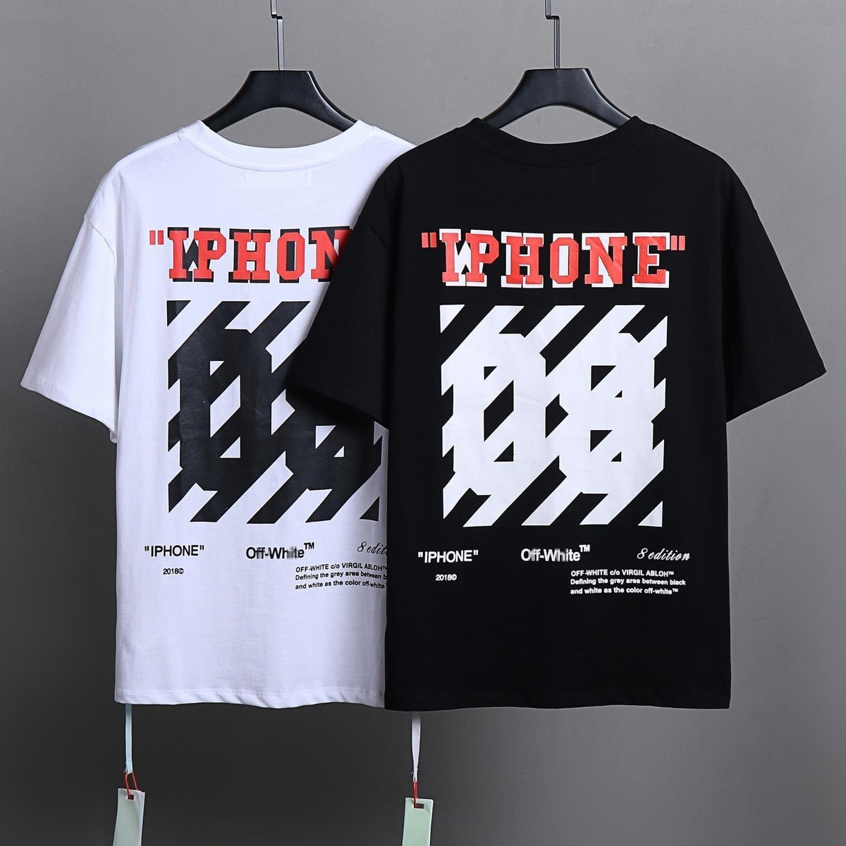 OFF-White Arrow logo print T-shirt#80