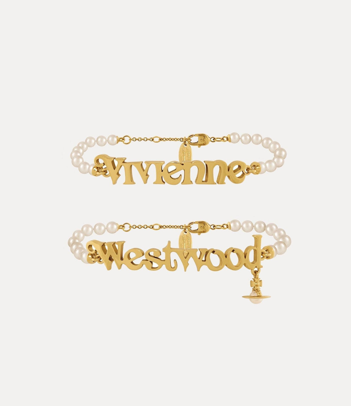 Vivienne Westwood 2026 Pearl Letter Bracelet