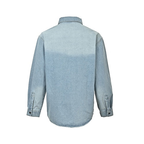 Balenciaga Cotton Shirt - Glass Fibre Trim Button-Up