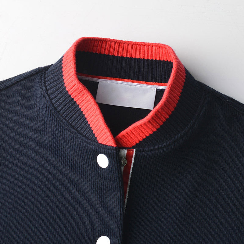 Thom Browne  Color stripes coat
