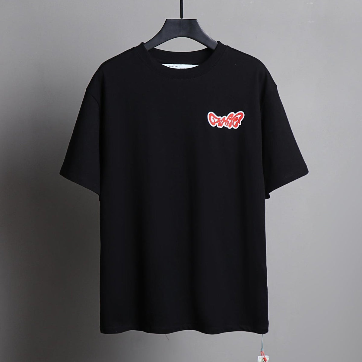 OFF-White  Arrow Logo Cotton T-shirt