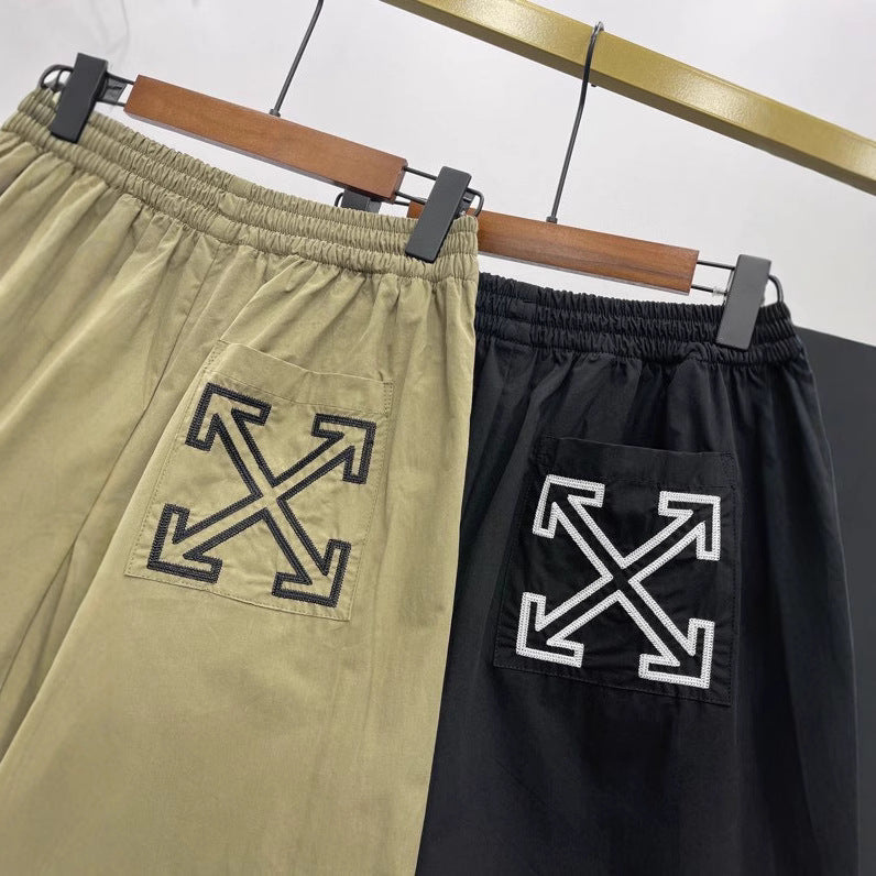 Off-White  arrow print shorts#33