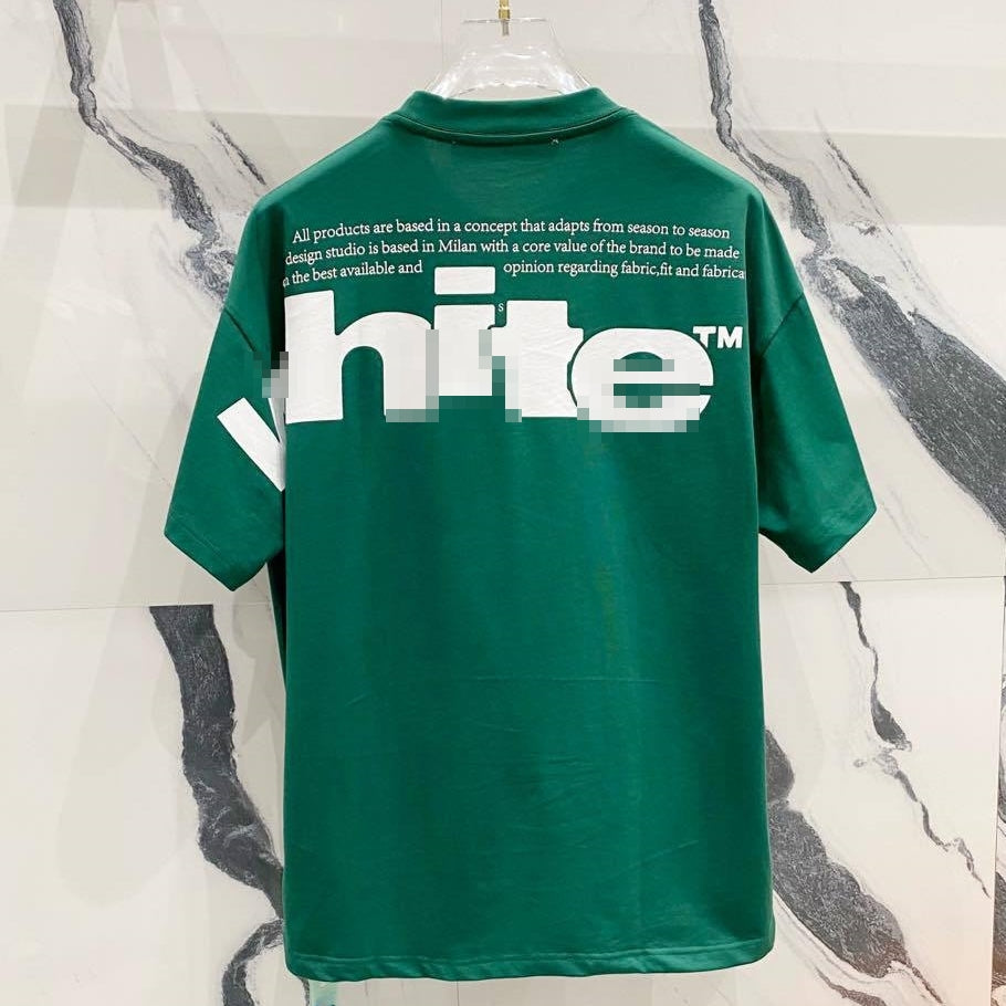OFF-White Arrow Logo Cotton T-shirt-1022