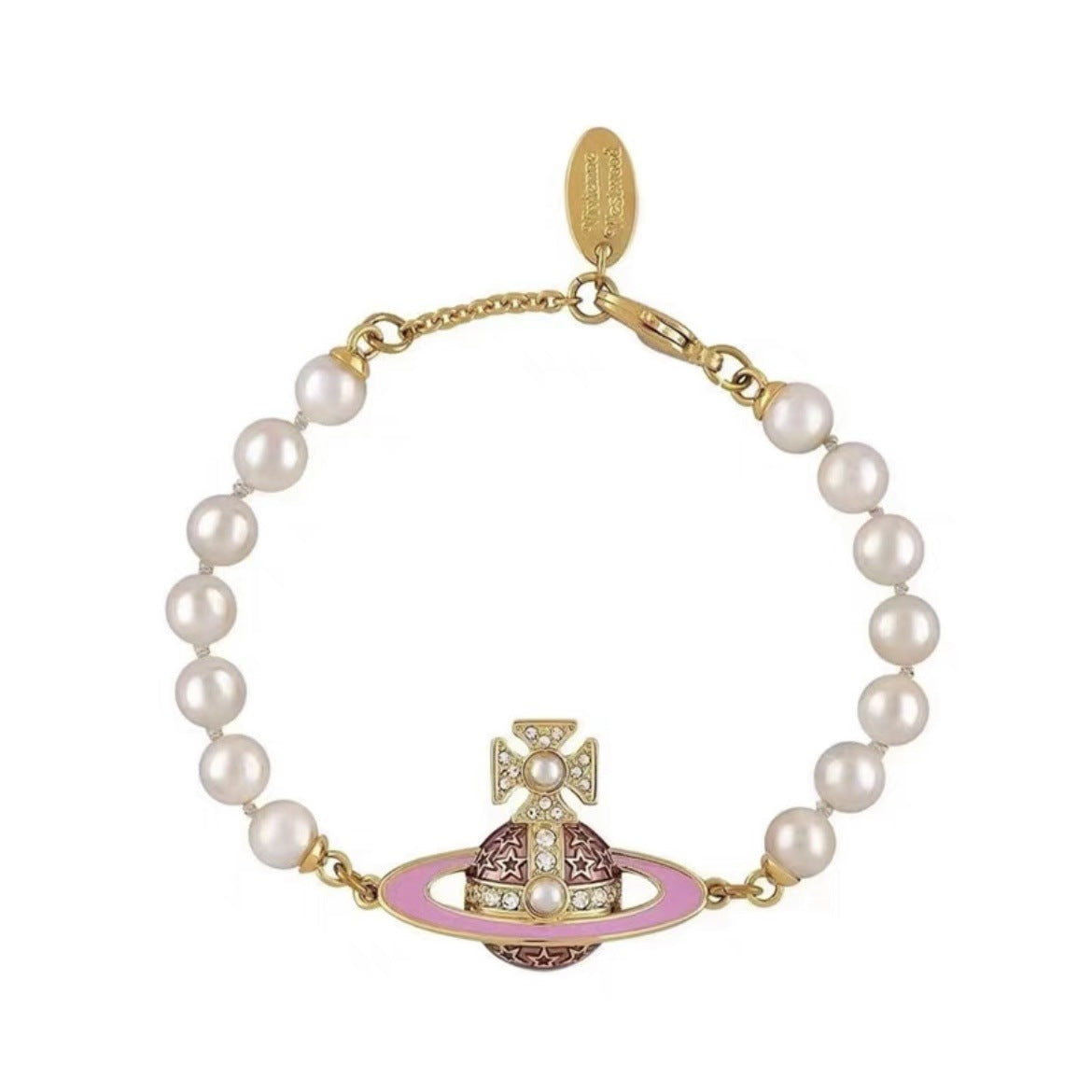 Vivienne Westwood 2026 Pearl Saturn Bracelet