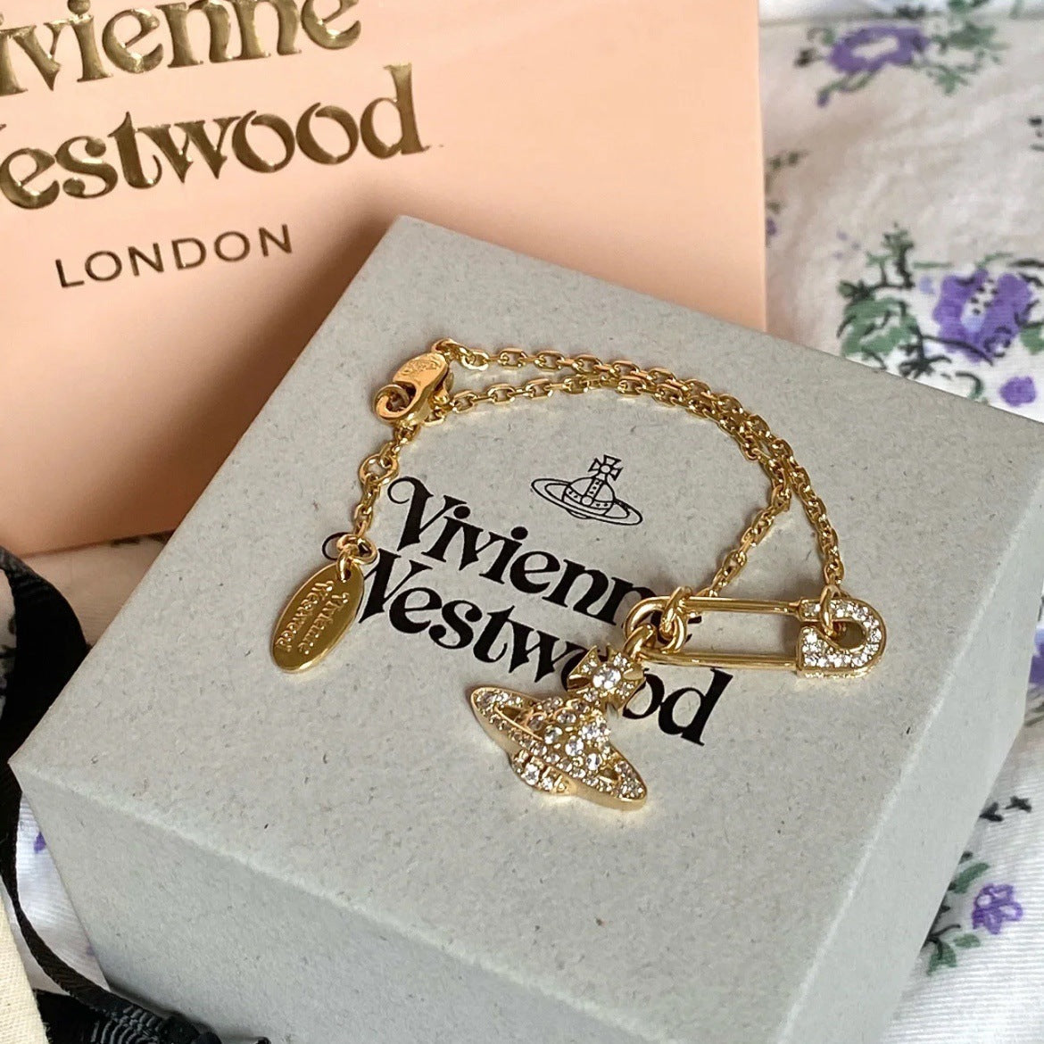Vivienne Westwood 2026 Saturn Pin Bracelet