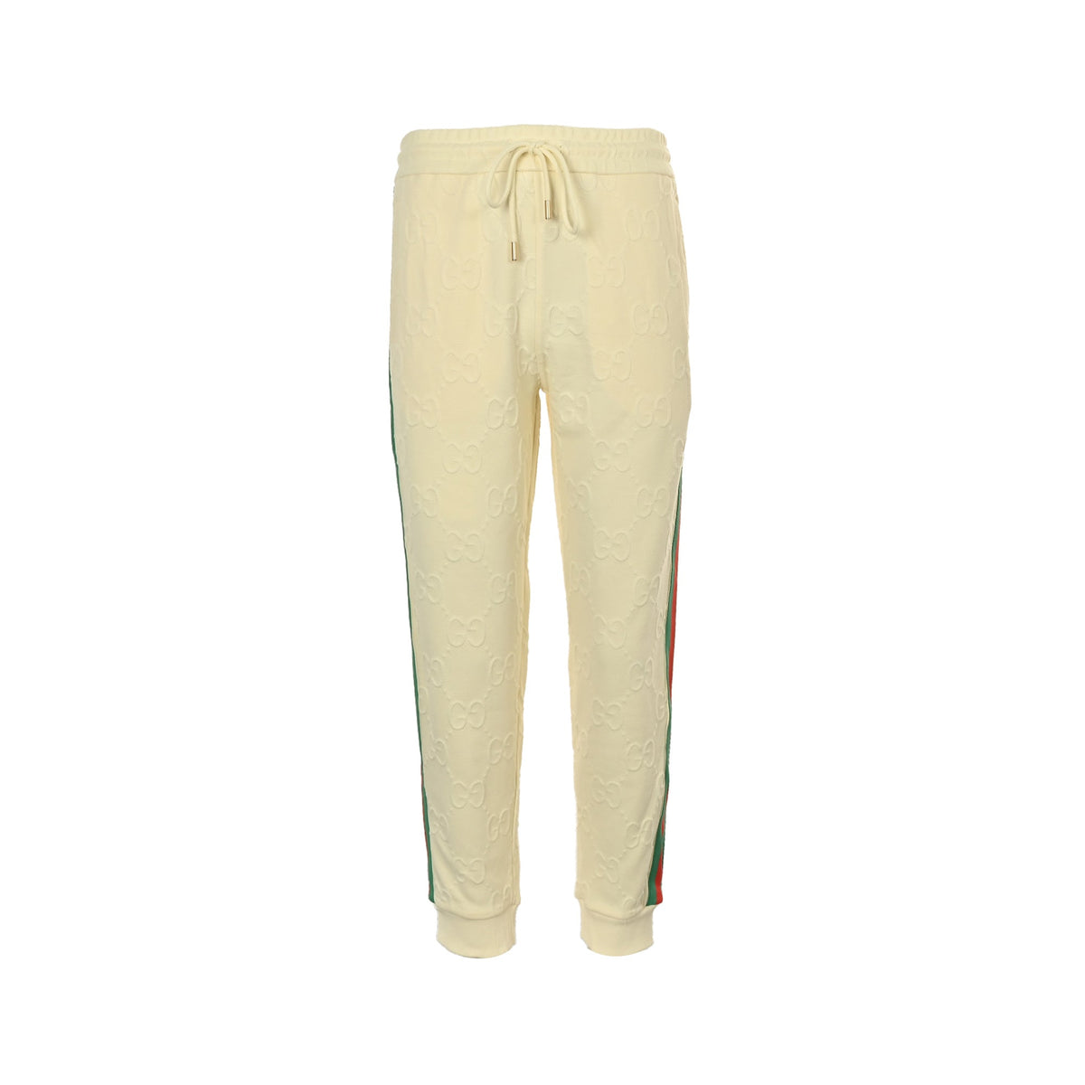 Gucci GG Monogram Web Stripe Jogger Pants