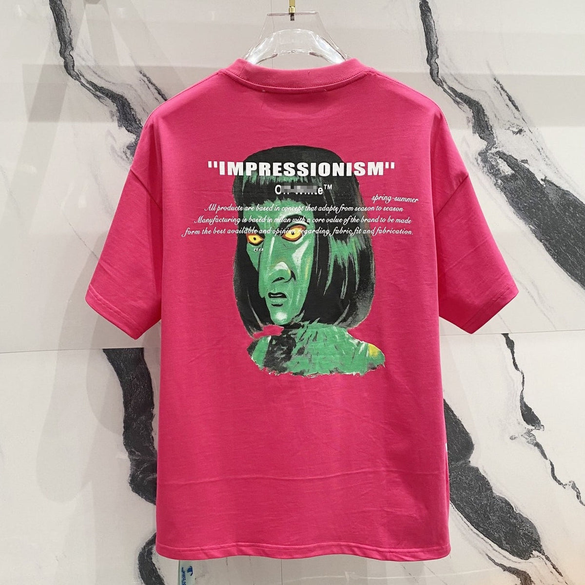 OFF-White Arrow Logo Cotton T-shirt#24