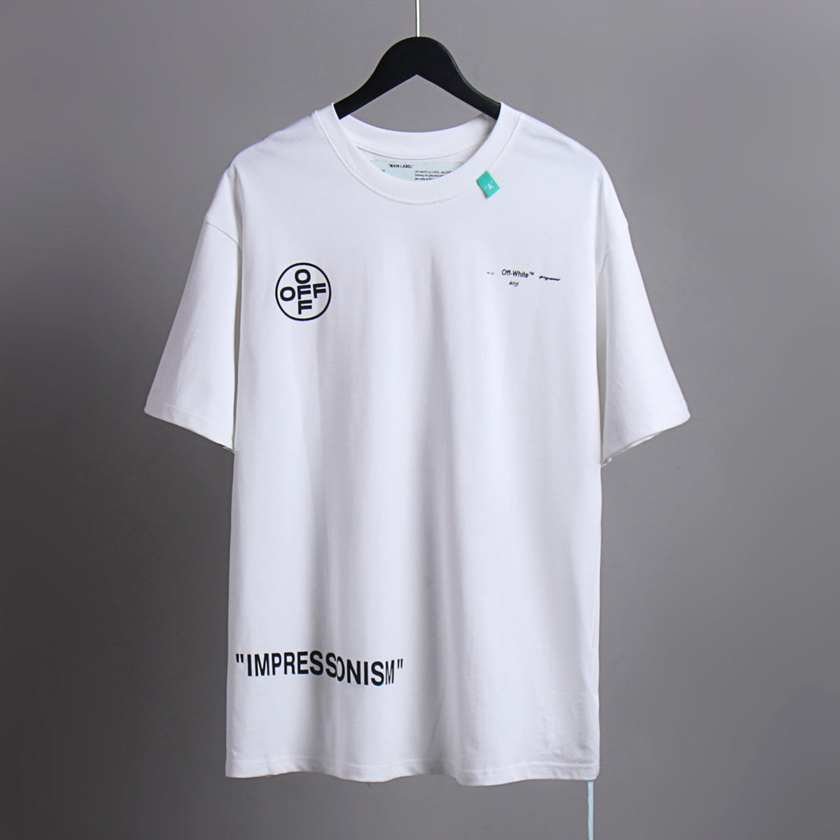 OFF-White  Arrow logo print T-shirt#2