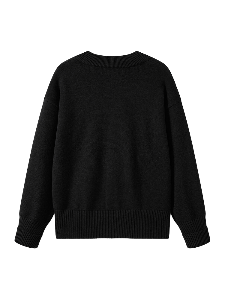 2026 AMI PARIS  Unisex knitted cardigan