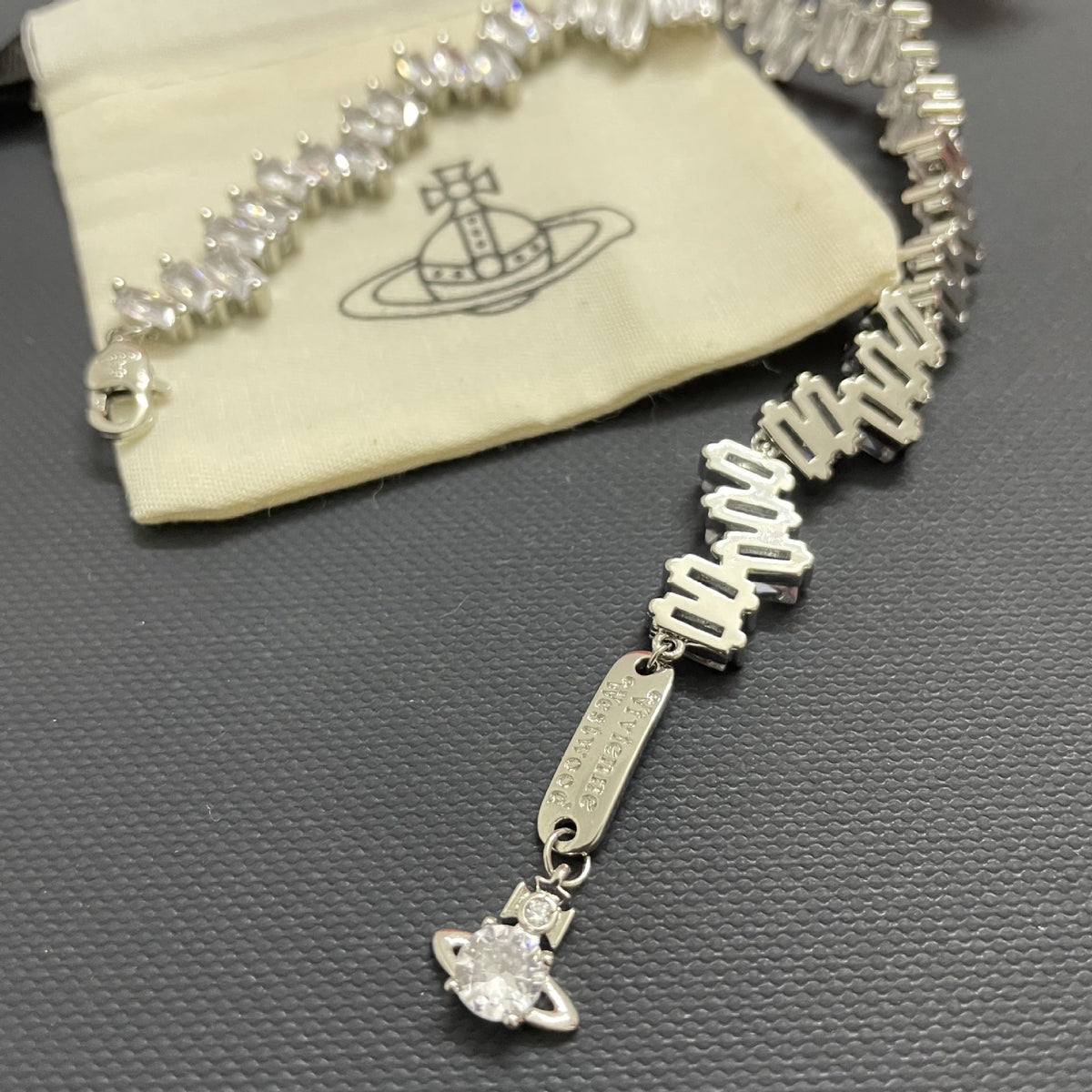 Vivienne Westwood 2026 Full-Rhinestone Bracelet