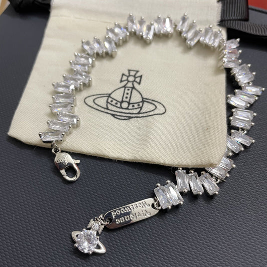 Vivienne Westwood 2026 Full-Rhinestone Bracelet