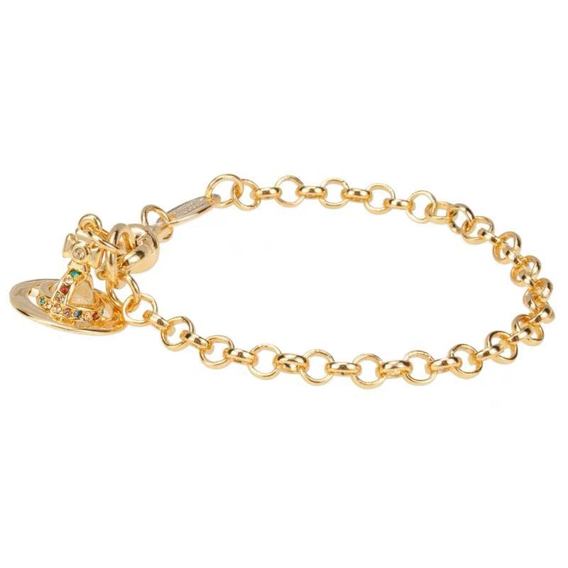 Vivienne Westwood 2026 Crystal Saturn Bracelet