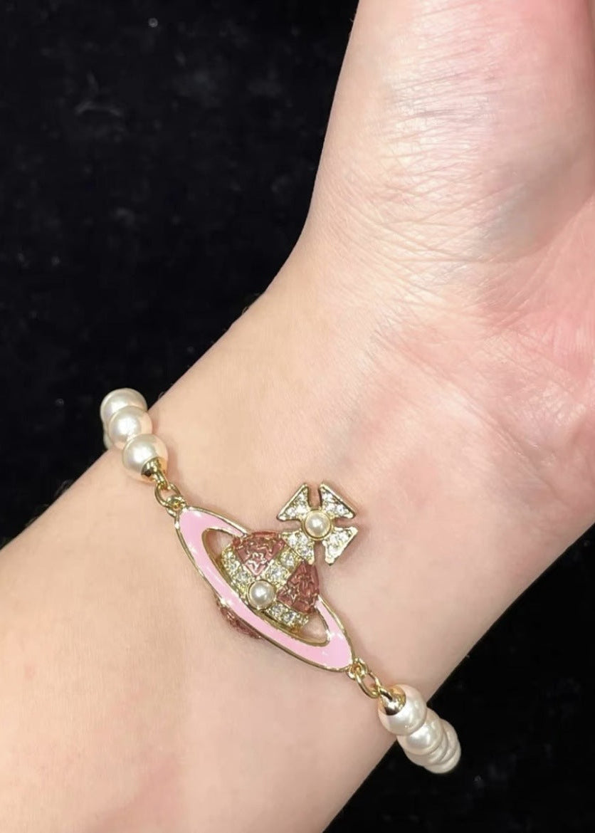 Vivienne Westwood 2026 Pearl Saturn Bracelet