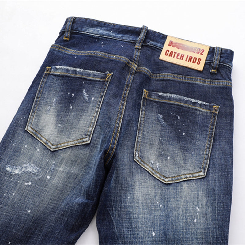 dsquared2 New Man Splicing Jeans