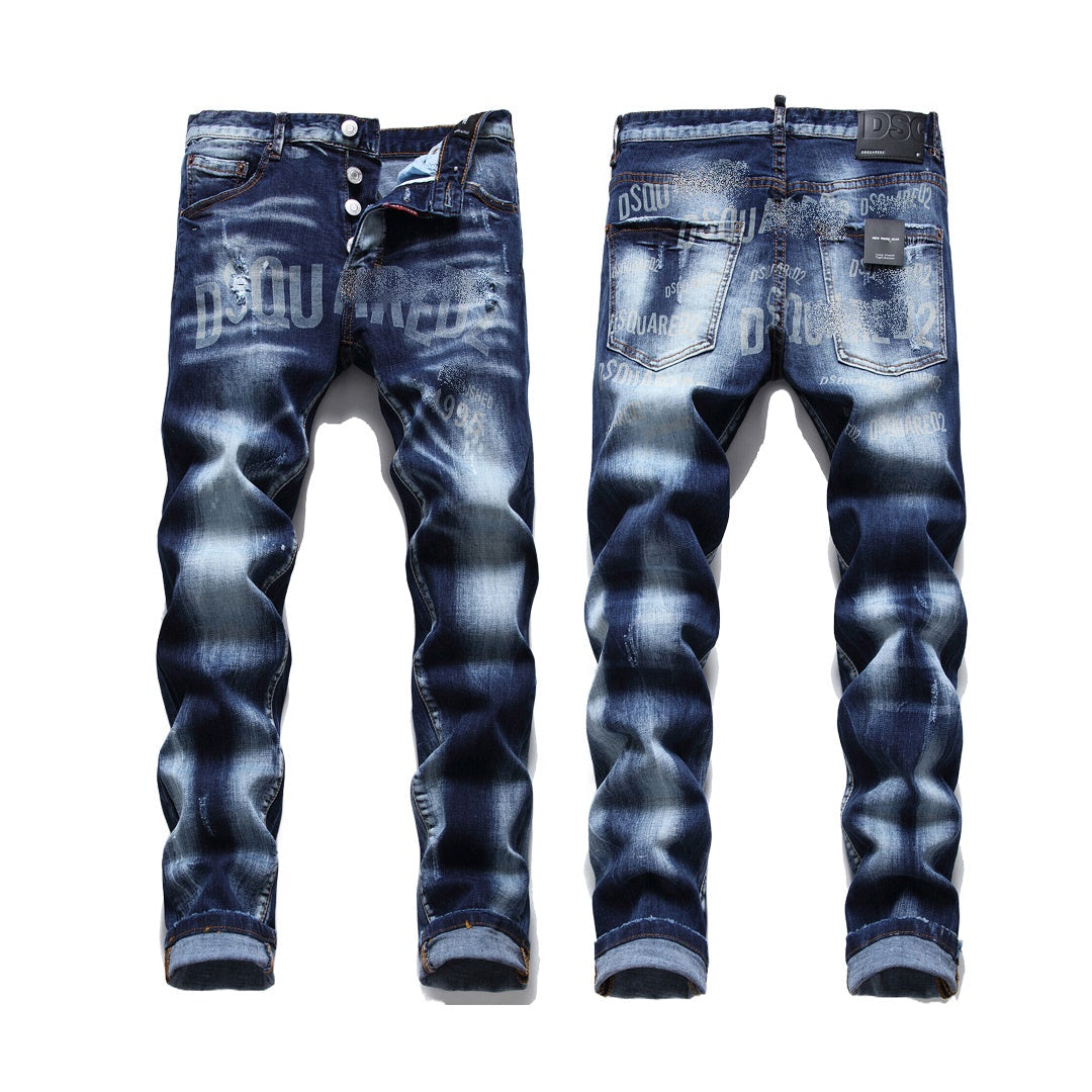 dsquared2 26SS printing Jeans